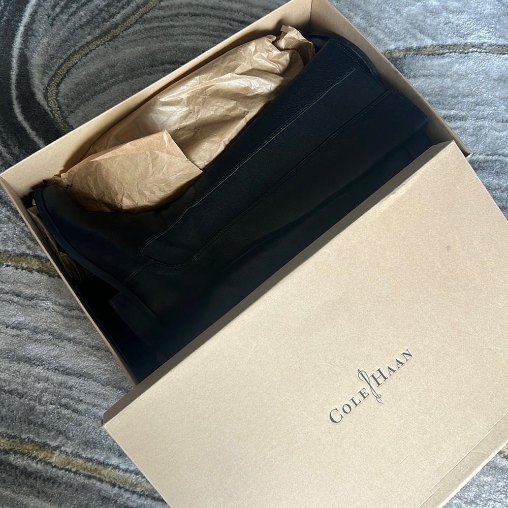 Cole Haan JODHPUR BOOT BLACK LEATHER